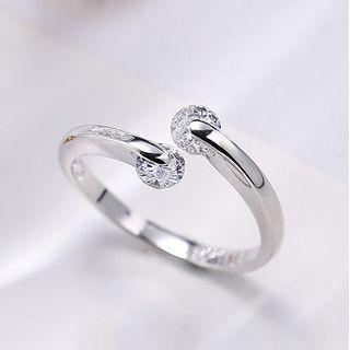Sterling Silver Ring As Shown In Figure - Free Size