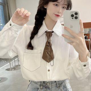 Set: Shirt + Chained Tie