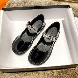 Embellished Patent Mary Jane Shoes