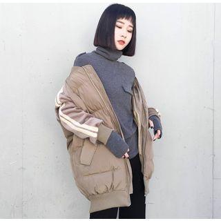 Patchwork Padded Coat