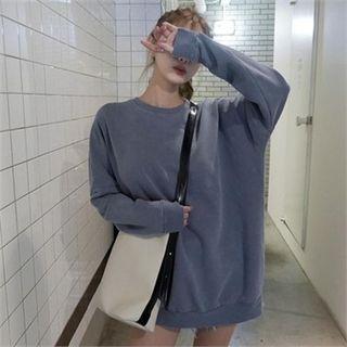 Colored Loose-fit Sweatshirt