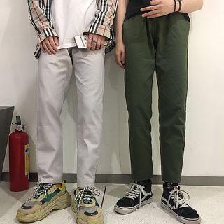 Couple Matching Straight Cut Pants