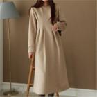 Dart-front Long Pullover Dress