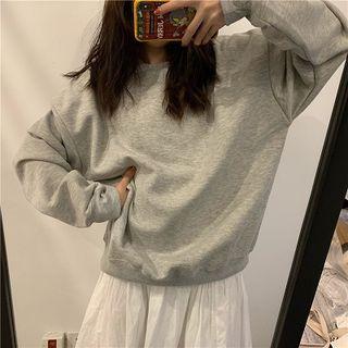Crew-neck Pullover / Color Block Leggings