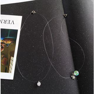 Bead & Star Pendant Necklace