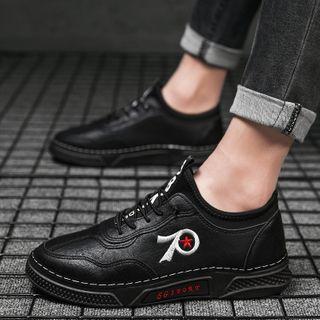 Number Embroidered Sneakers
