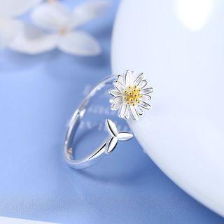 Daisy Open Ring Silver - One Size