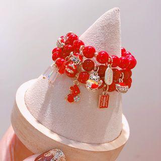 Mouse & Bead Bracelet