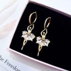 Ballerina Huggy Earring 1 Pair - As Shown In Figure - One Size