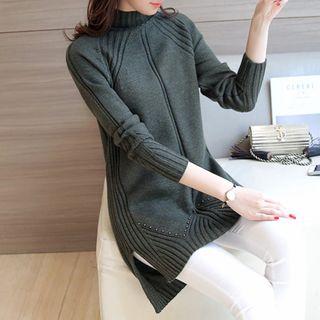 High Neck Long Dress