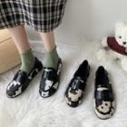 Milk Cow Print Loafers