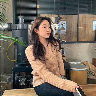 Lightweight Rib Knit Cardigan