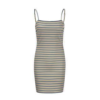 Strappy Stripe Sheath Dress