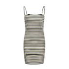 Strappy Stripe Sheath Dress
