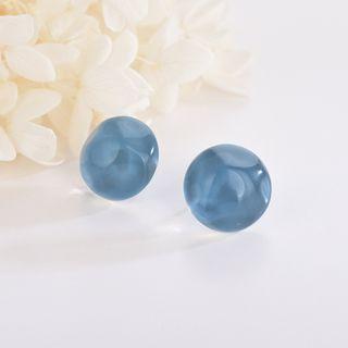 925 Sterling Silver Acrylic Stud Earring