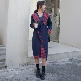 Asymmetric Single Breasted Coat