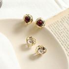 Retro Bead / Faux Pearl Earring