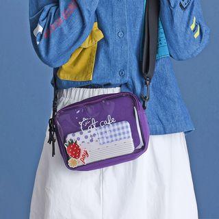 Transparent Pocket Shoulder Bag