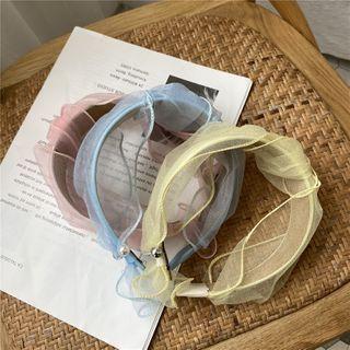 Embellished Mesh Headband