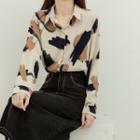 Print Shirt Khaki - One Size