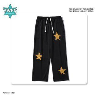 Star Print Pants