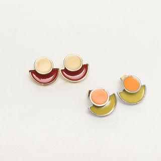 Vivid Geo Ear Studs