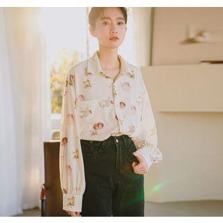 Angel Print Blouse