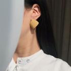 Curved Square Alloy Earring