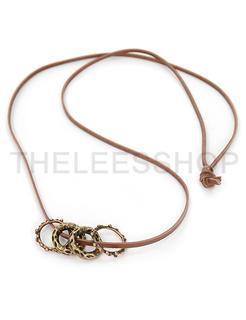 Ring Pendent Necklace