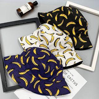 Banana Print Bucket Hat