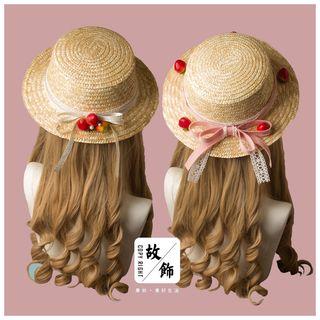 Strawberry Straw Hat