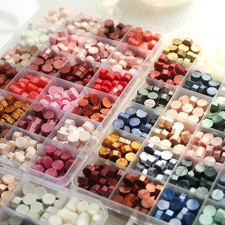 Sealing Wax Bead / Melt Warmer / Stamp / Melting Spoon / Set