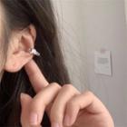 Belt Ear Cuff 1 Pc - Silver - One Size