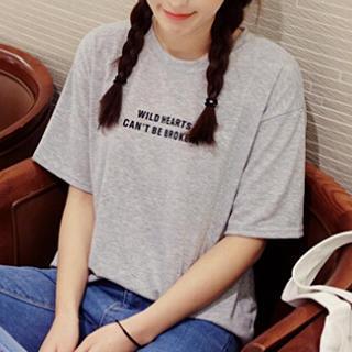 Crewneck Print T-shirt