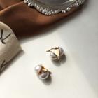 Faux Pearl Earring 1 Pair - Earrings - Faux Pearl - One Size
