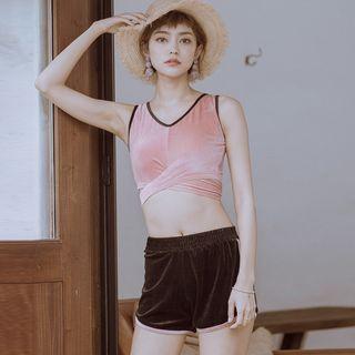 Set: Velvet Bikini + Shorts