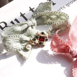Embellished Lace Hair Tie