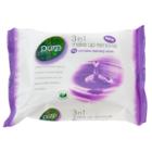 Pure - 3 In 1 Makeup Removal 25 Complete Cleansing Wipes 25 Wipes