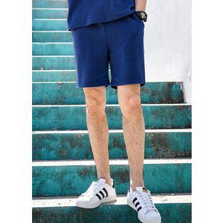 Vivid-color Sweat Shorts