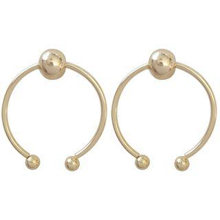 Mini Open Hoop Earring