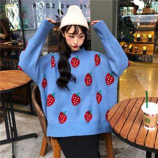 Strawberry Pattern Sweater