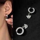 Bear Drop Earring / Clip-on Earring