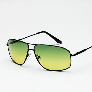 Double-bridge Gradient Sunglasses