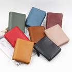 Faux Leather Fold Wallet