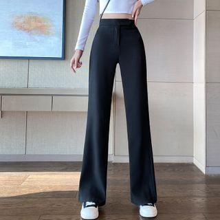 High Waist Bootcut Dress Pants (various Designs)