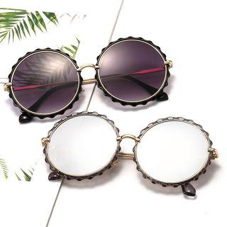 Round Wavy Sunglasses
