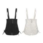 Suspender Drawstring Shorts
