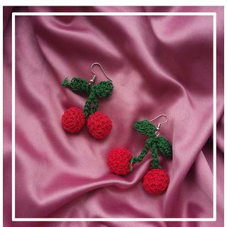 Cherry Dangle Earring