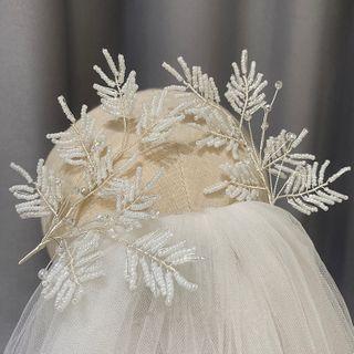 Wedding Branches Faux Pearl Headpiece White - One Size
