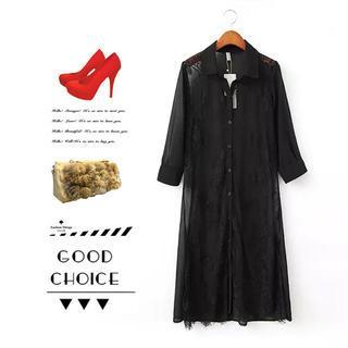 Long Lace Jacket